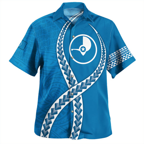Federated States Of Micronesia Hawaiian Shirt Flag And Coat Of Arms