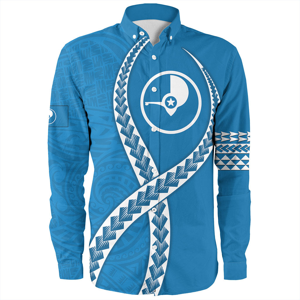 Yap State Long Sleeve Shirt Tribal Polynesian In My Heart