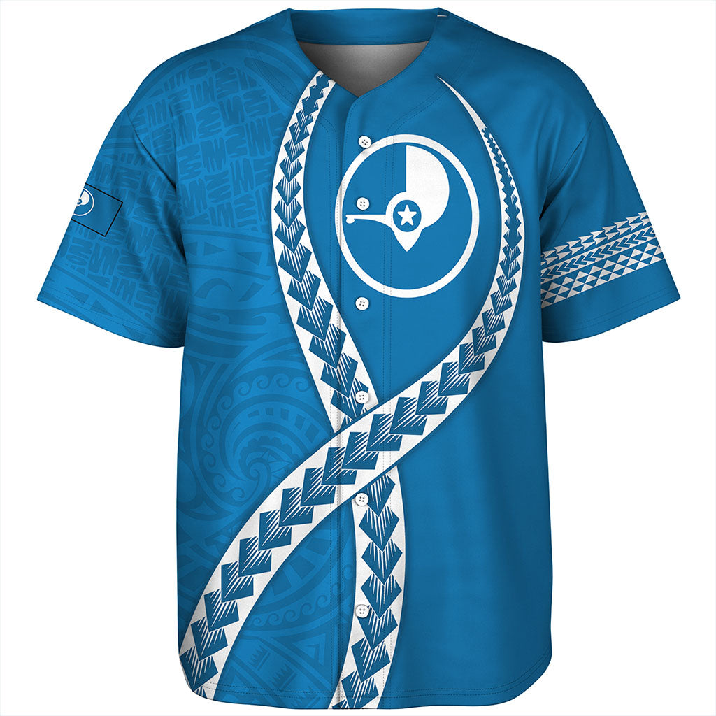 Yap State Baseball Shirt Tribal Polynesian In My Heart