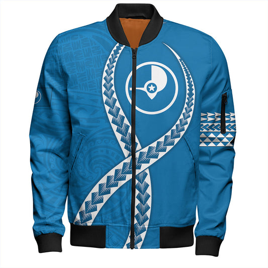 Yap State Bomber Jacket Tribal Polynesian In My Heart