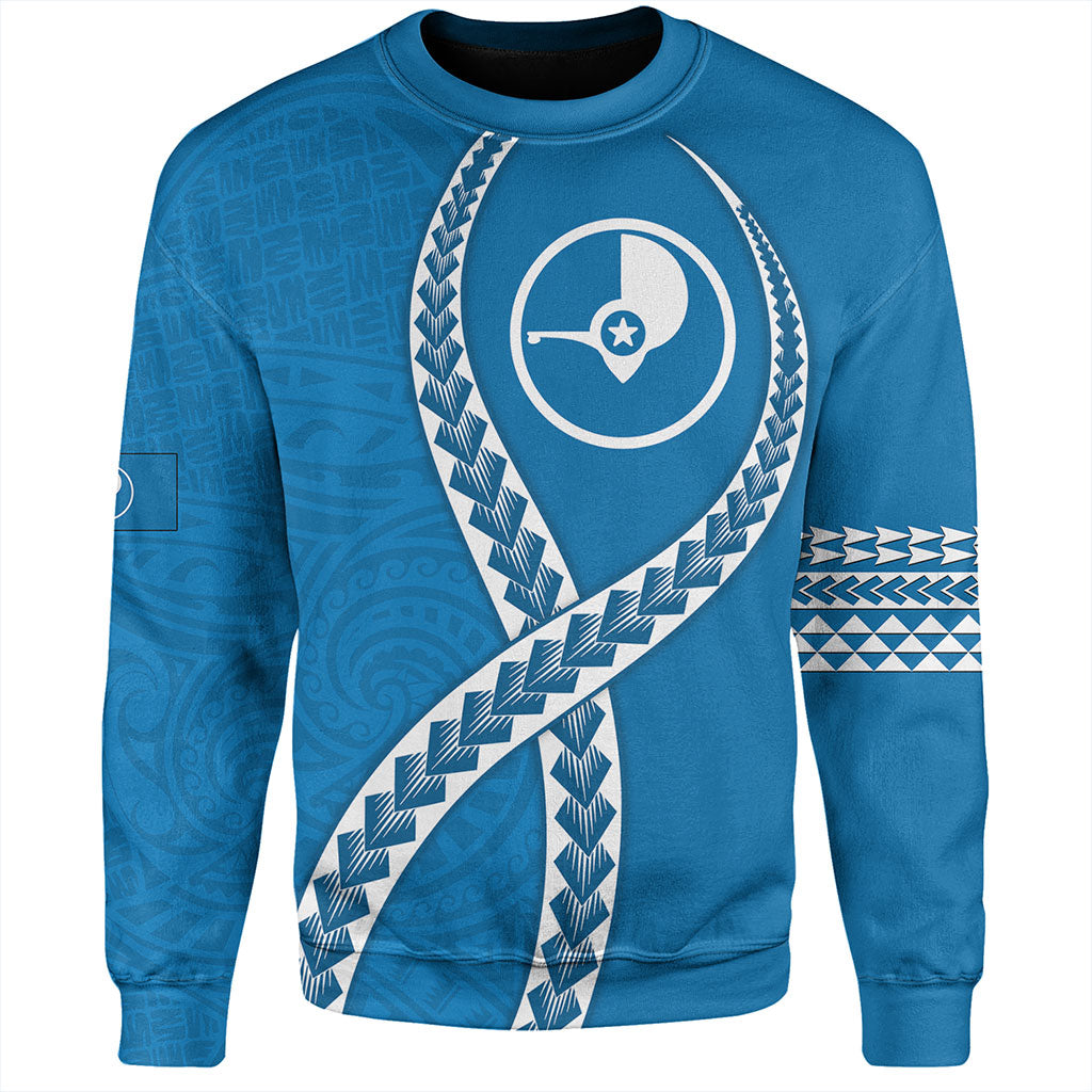 Yap State Sweatshirt Tribal Polynesian In My Heart