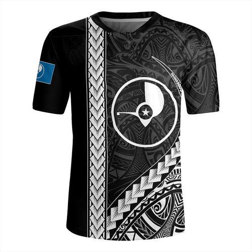 Yap State Rugby Jersey Tribal Micronesian Coat Of Arms