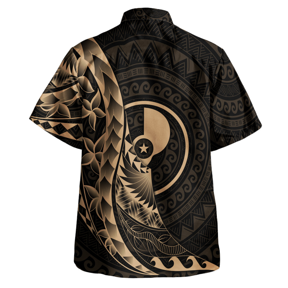 Yap Custom Personalised Hawaiian Shirt Polynesian Pattern Style
