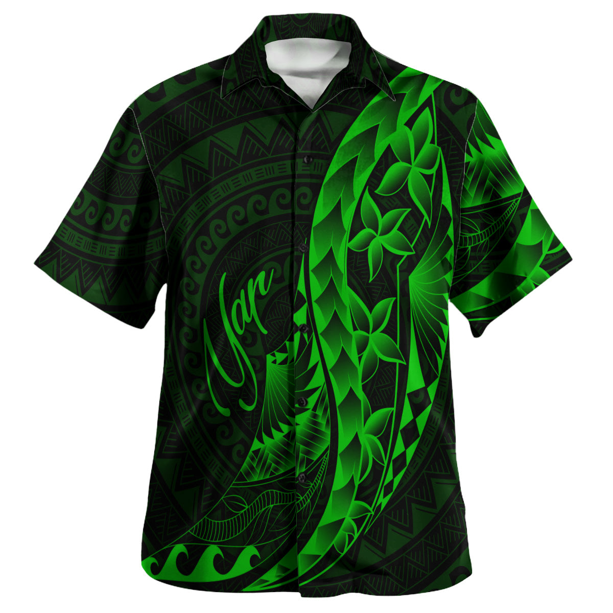 Yap Custom Personalised Hawaiian Shirt Polynesian Pattern Style