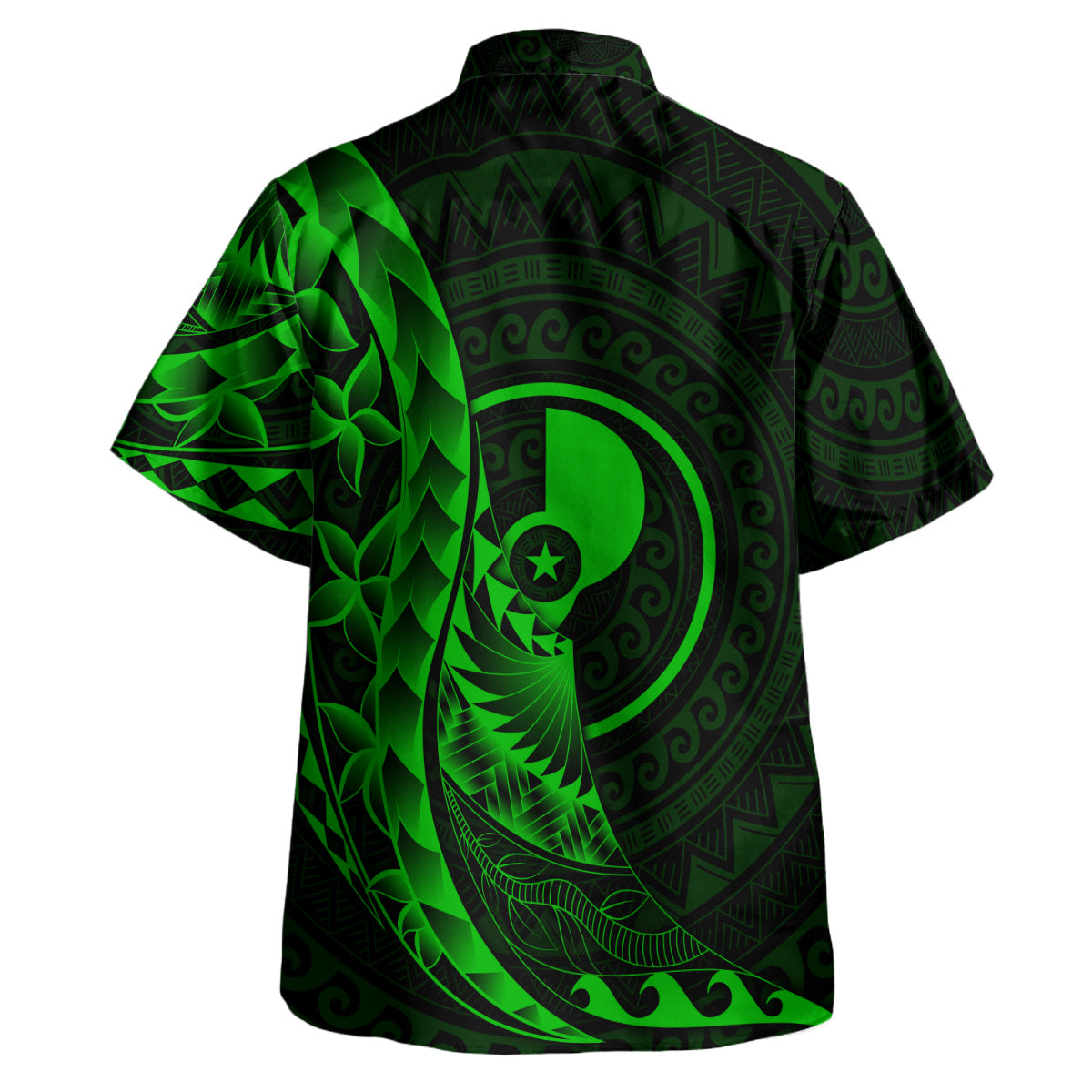 Yap Custom Personalised Hawaiian Shirt Polynesian Pattern Style