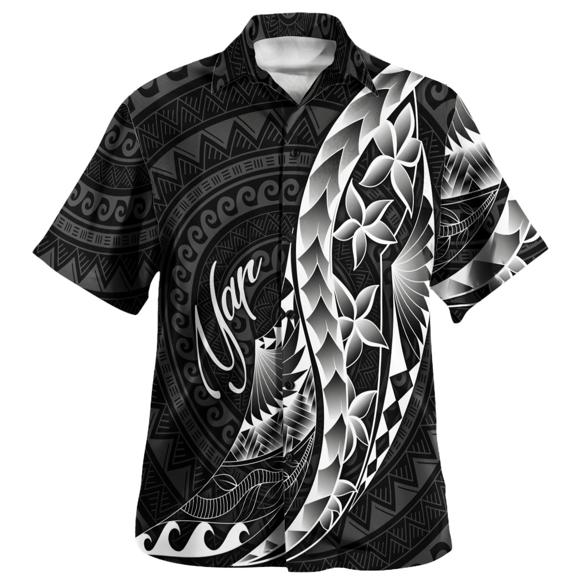Yap Custom Personalised Hawaiian Shirt Polynesian Pattern Style