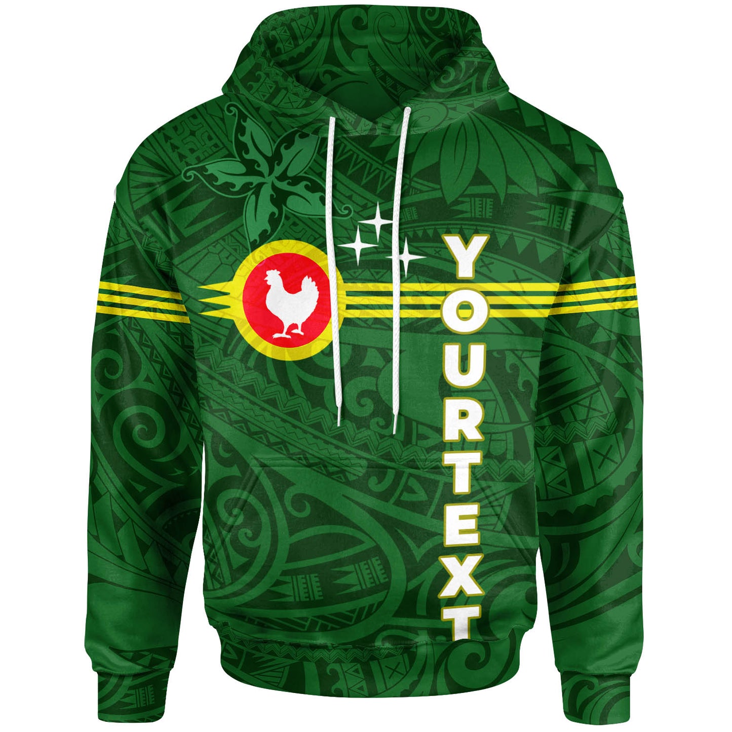 American Samoa Custom Personalised Hoodie Manu'a Island Group