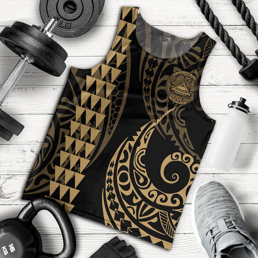 American Samoa Tank Top Kakau Style Ver.1