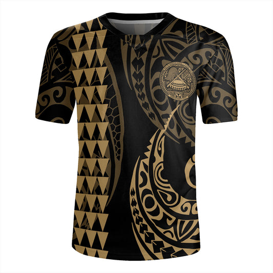 American Samoa Rugby Jersey Kakau Style Ver.1