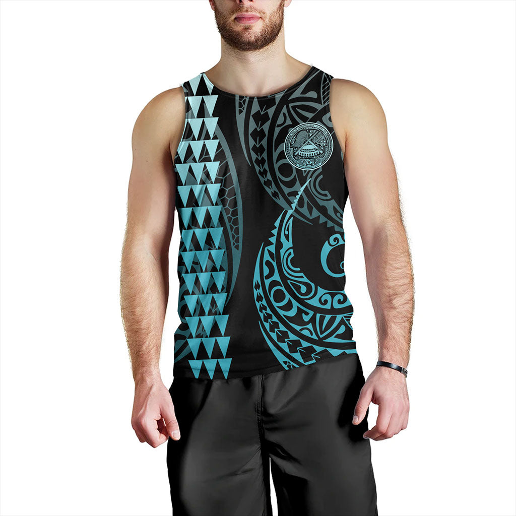 American Samoa Tank Top Kakau Style Ver.1