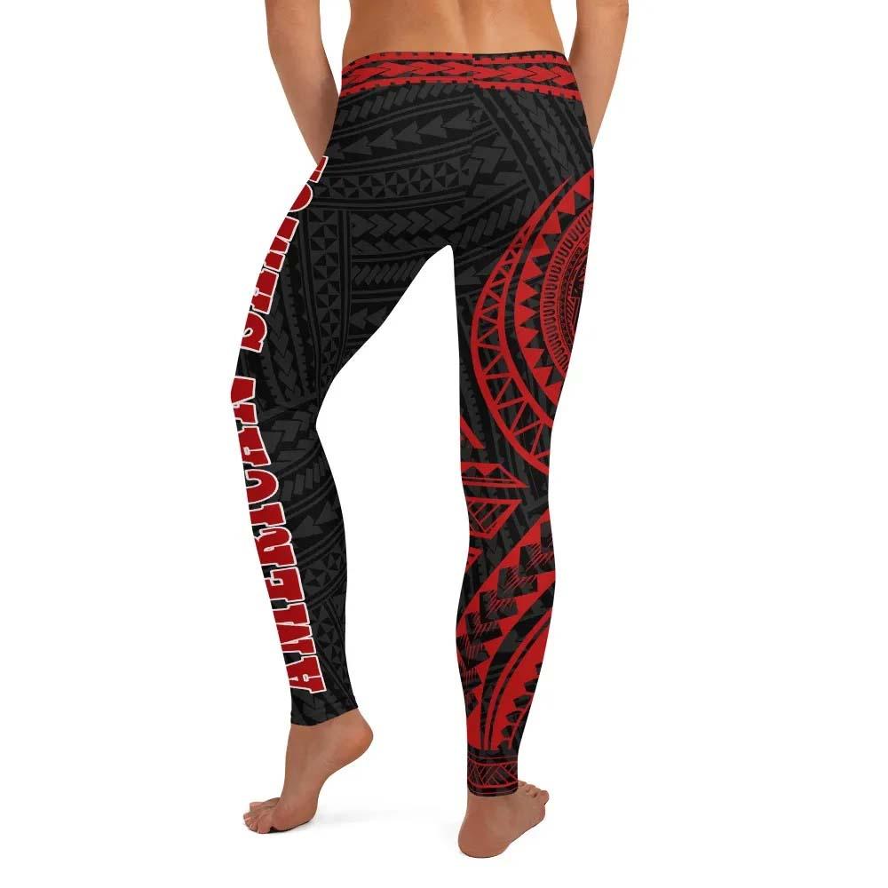 American Samoa 1st Legging (Red)