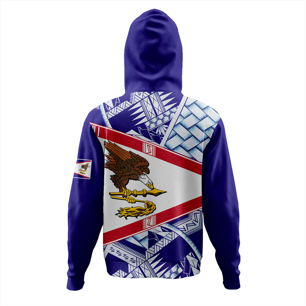 American Samoa Hoodie Flag Design With Pattern