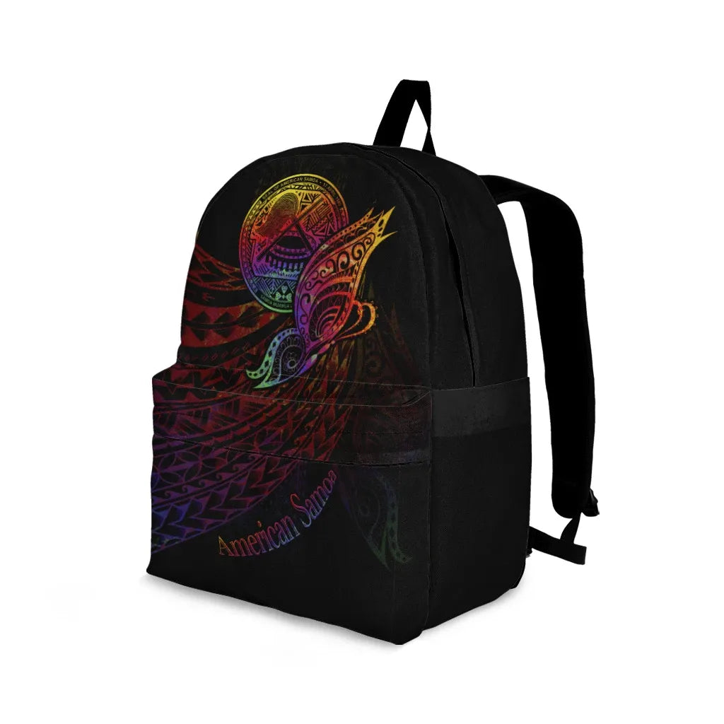 American Samoa Backpack - Butterfly Polynesian Style