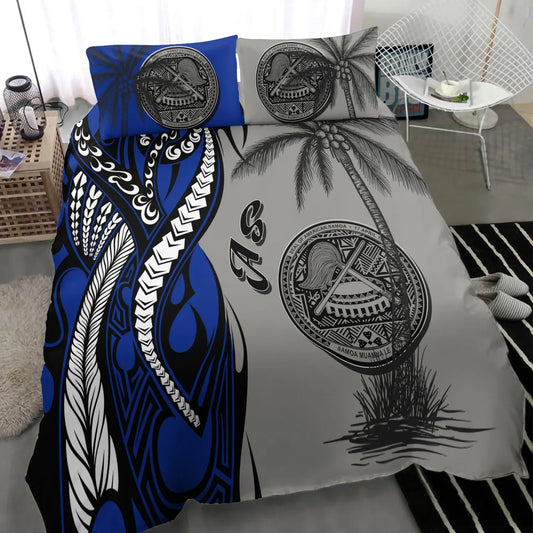 American Samoa Bedding Set - Classical Coconut Tree