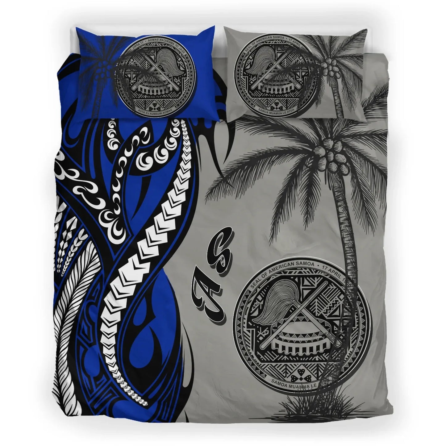 American Samoa Bedding Set - Classical Coconut Tree