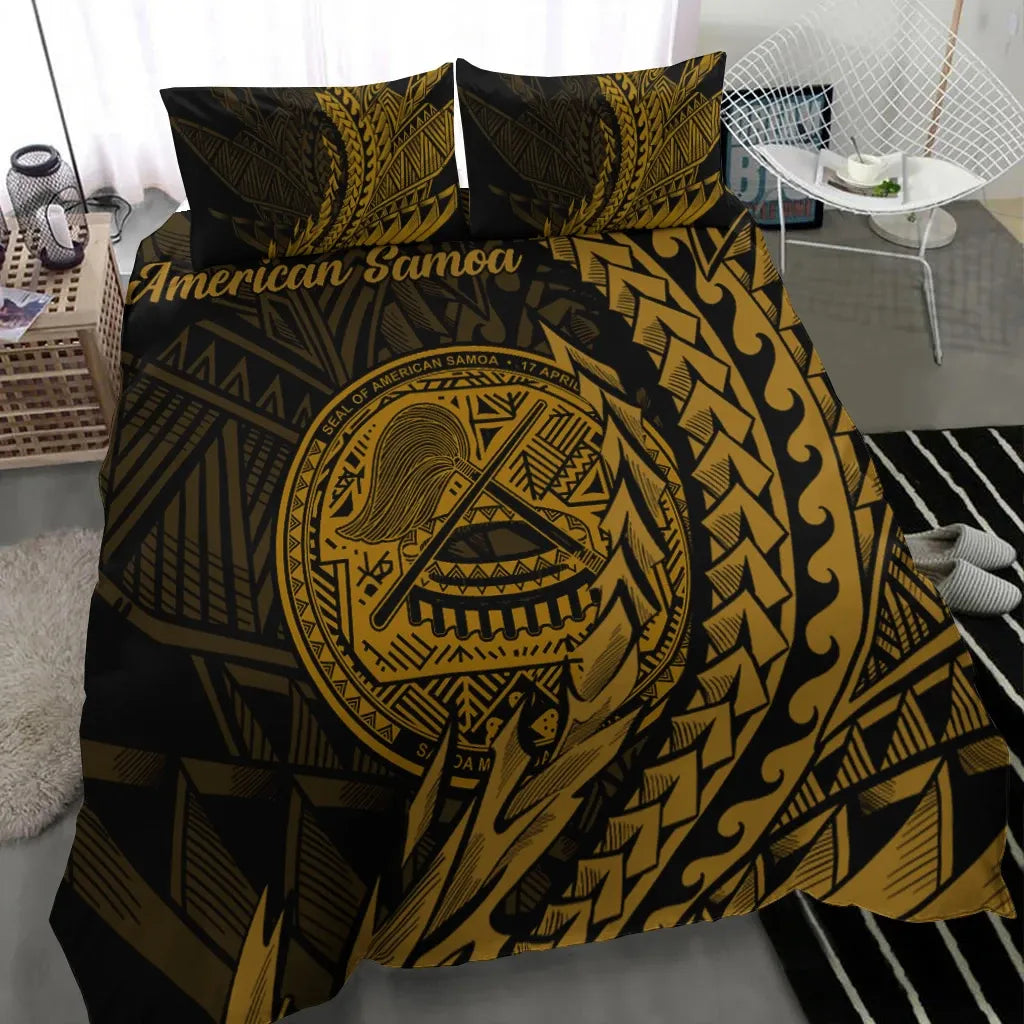 American Samoa Bedding Set - Wings Style