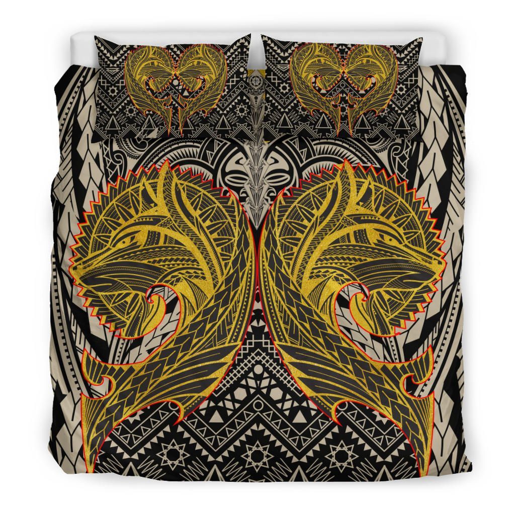 Polynesian Bedding Set - Wolf Polynesian Patterns