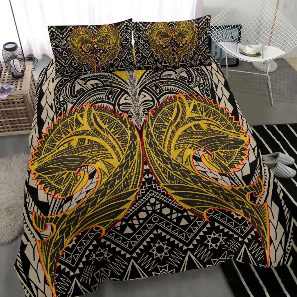 Polynesian Bedding Set - Wolf Polynesian Patterns
