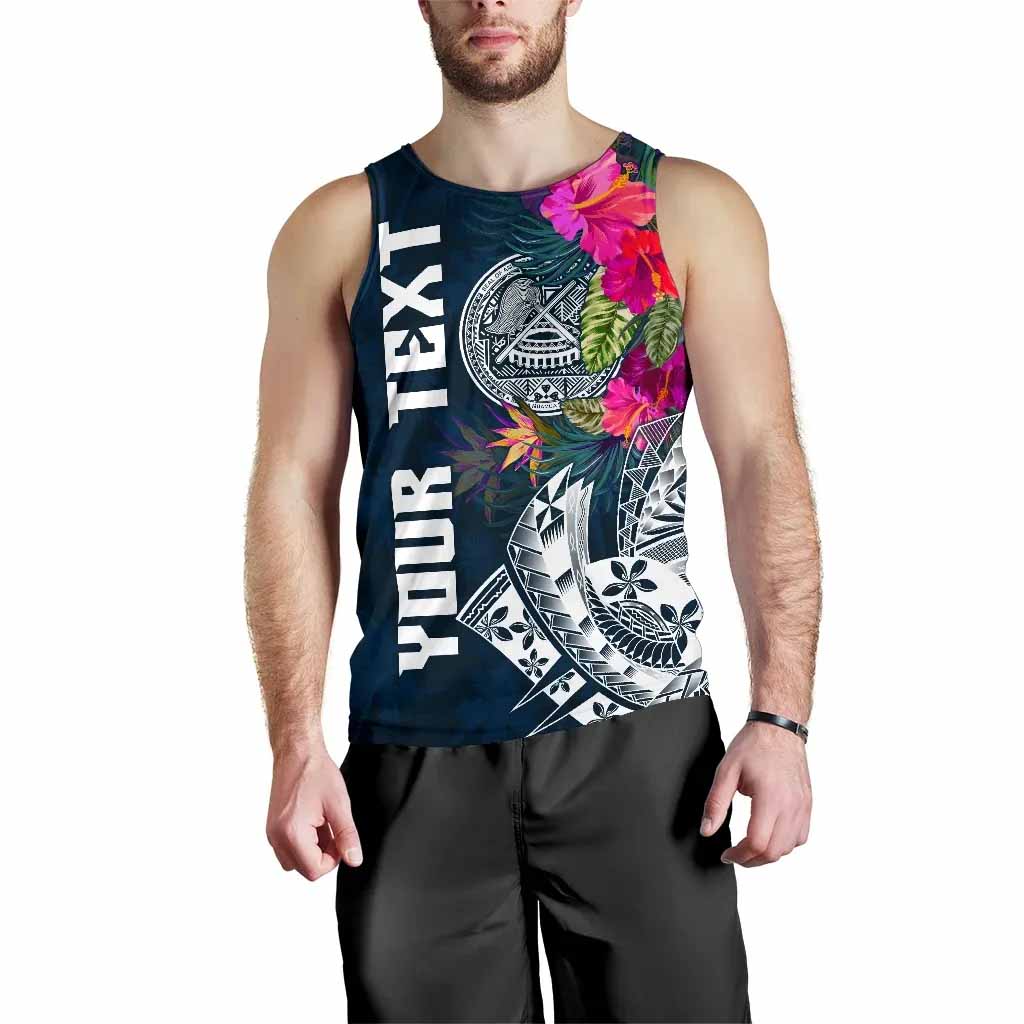 American Samoa Custom Personalised Men Tank Top - Summer Vibes