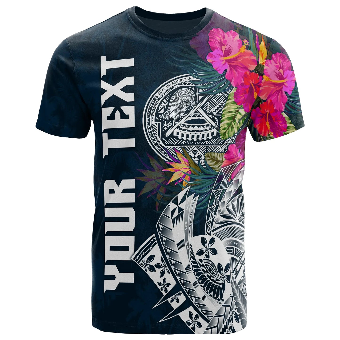 American Samoa Custom Personalised T-Shirt - Summer Vibes