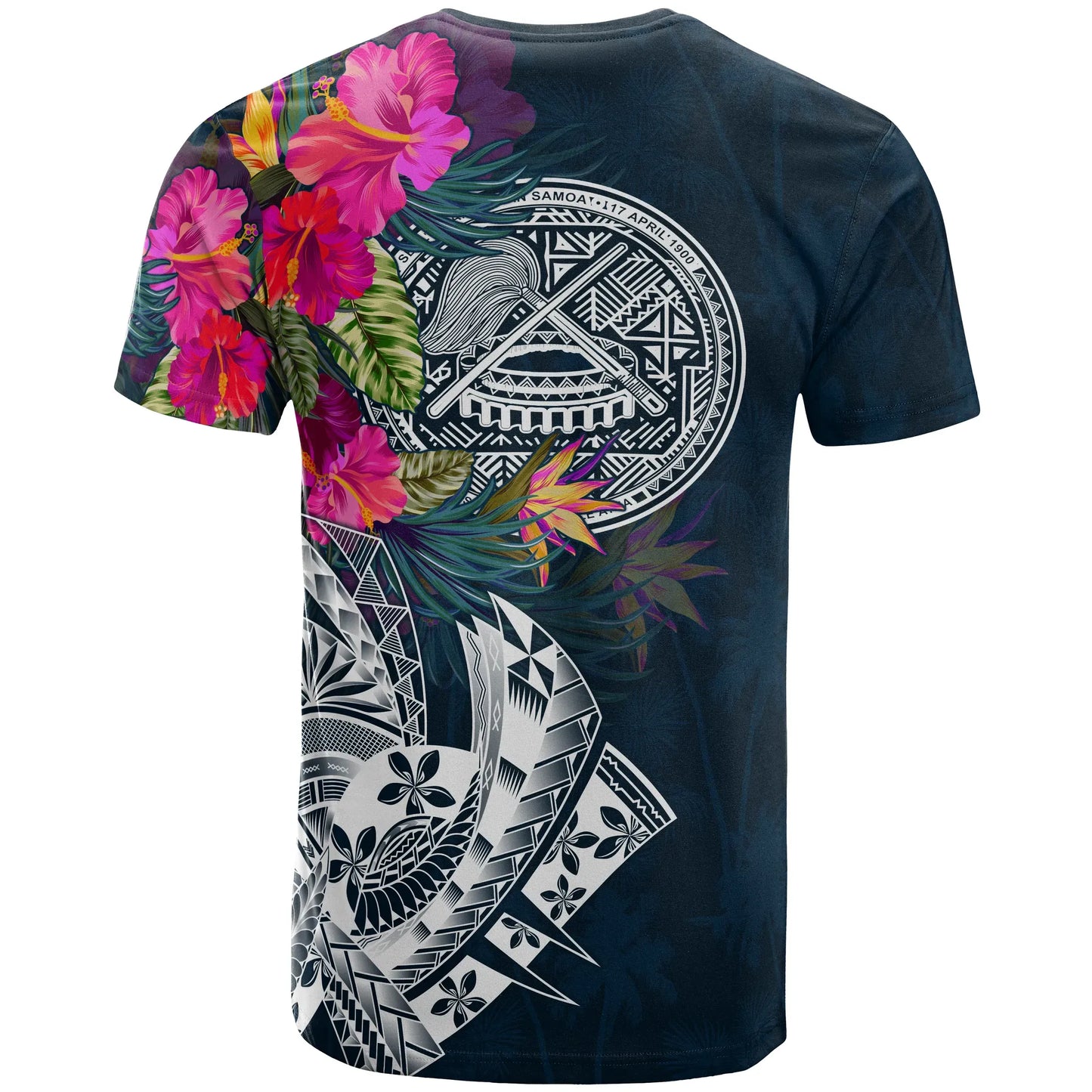 American Samoa Custom Personalised T-Shirt - Summer Vibes