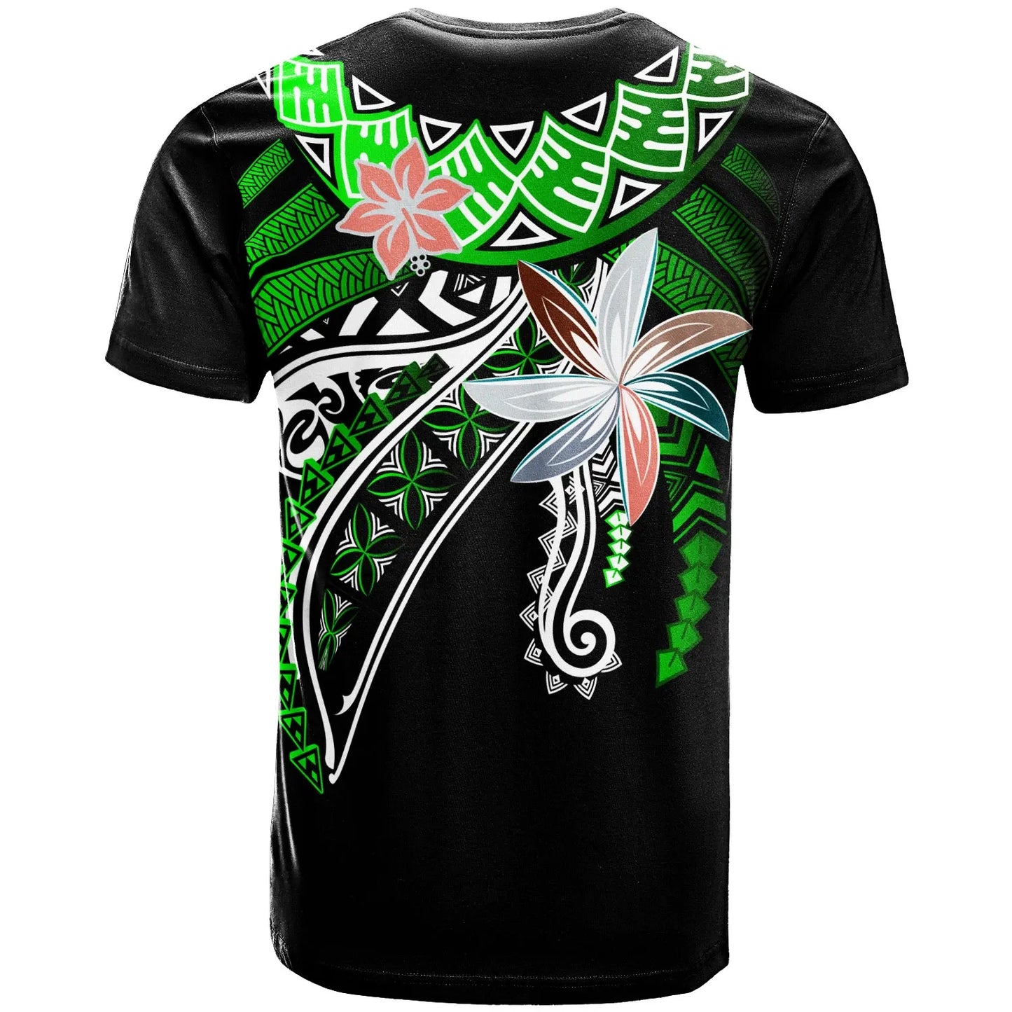 American Samoa Custom Personalised T-Shirts - Fanciful Forest Green Color