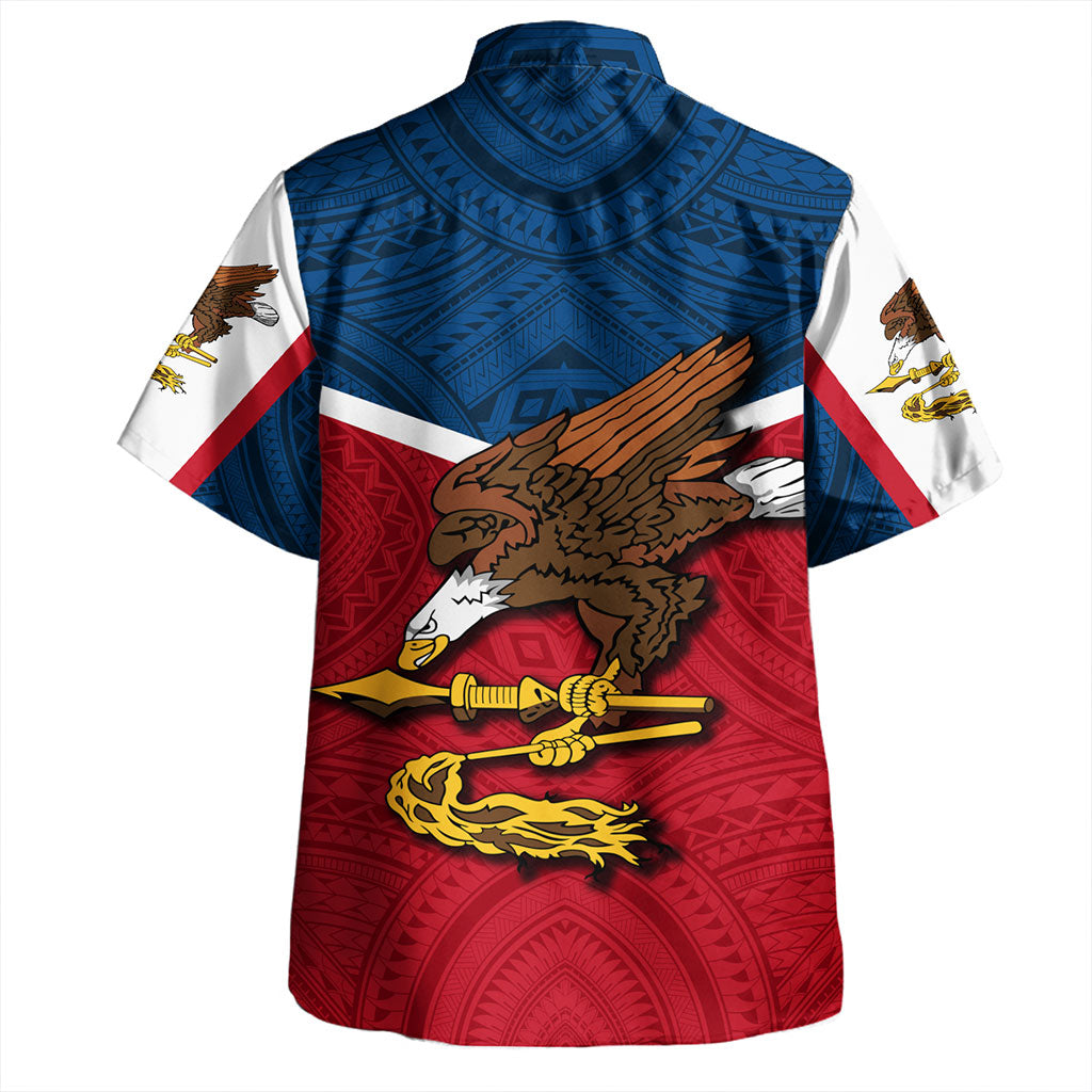 American Samoa Hawaiian Shirt Samoa Tribal Flag Sport Style