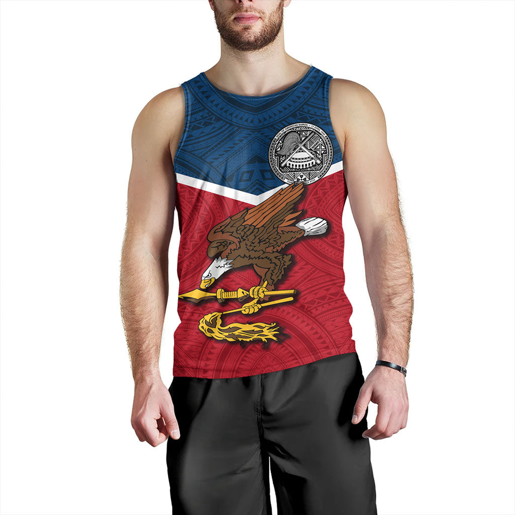 American Samoa Tank Top Samoa Tribal Flag Sport Style
