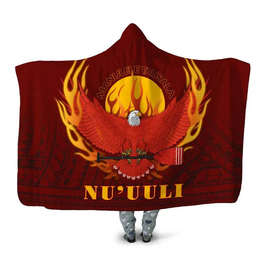 American Samoa Hooded Blankets - Manulele Tausala Nuuuli