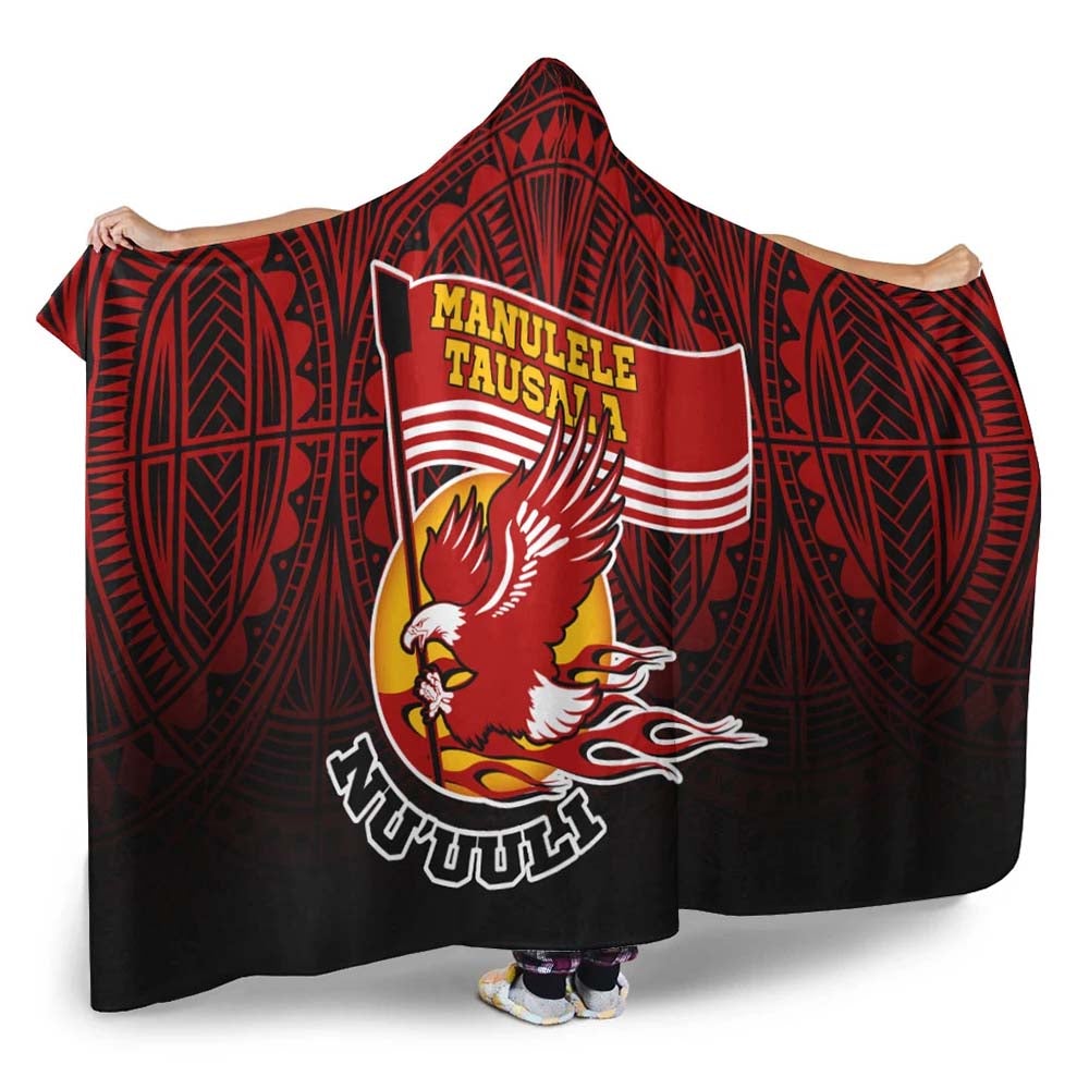 American Samoa Hooded Blankets - Manulele Tausala Nuuuli (Ver 2)