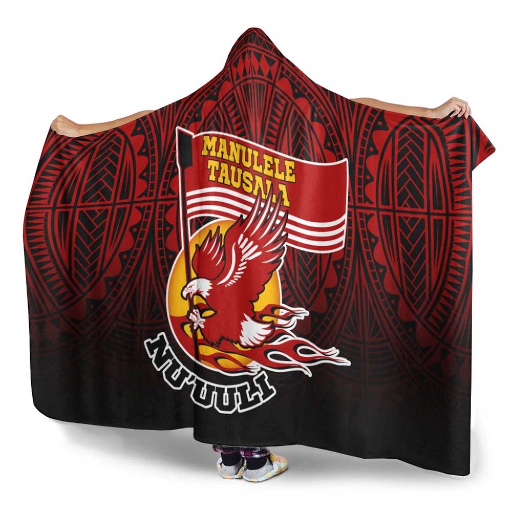 American Samoa Hooded Blankets - Manulele Tausala Nuuuli (Ver 2)