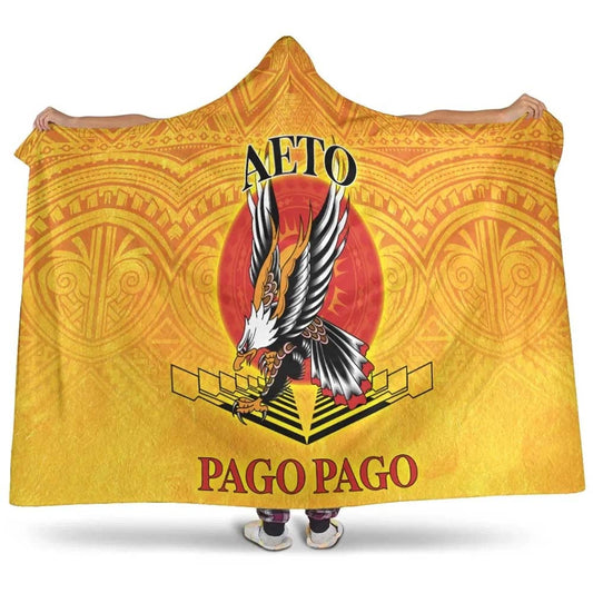 American Samoa Hooded Blankets - Pago Pago Aeto (Ver 2)
