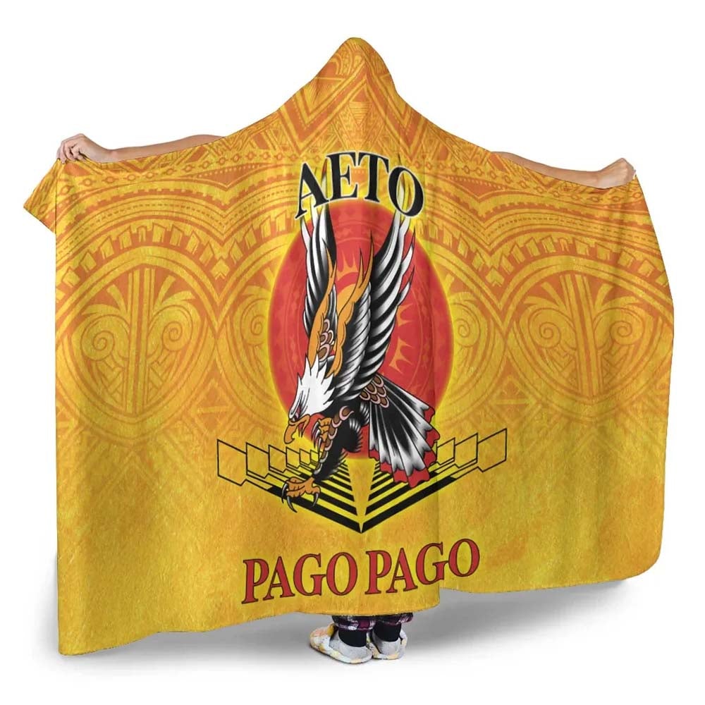 American Samoa Hooded Blankets - Pago Pago Aeto (Ver 2)