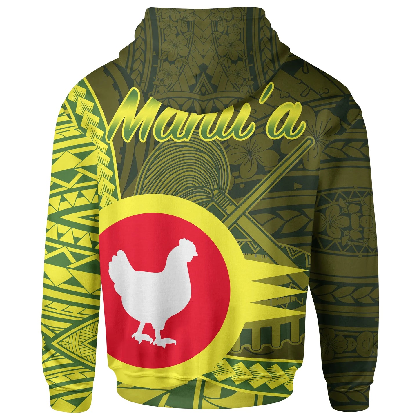 American Samoa Hoodie - Manu'a Ofu Polynesian Patterns
