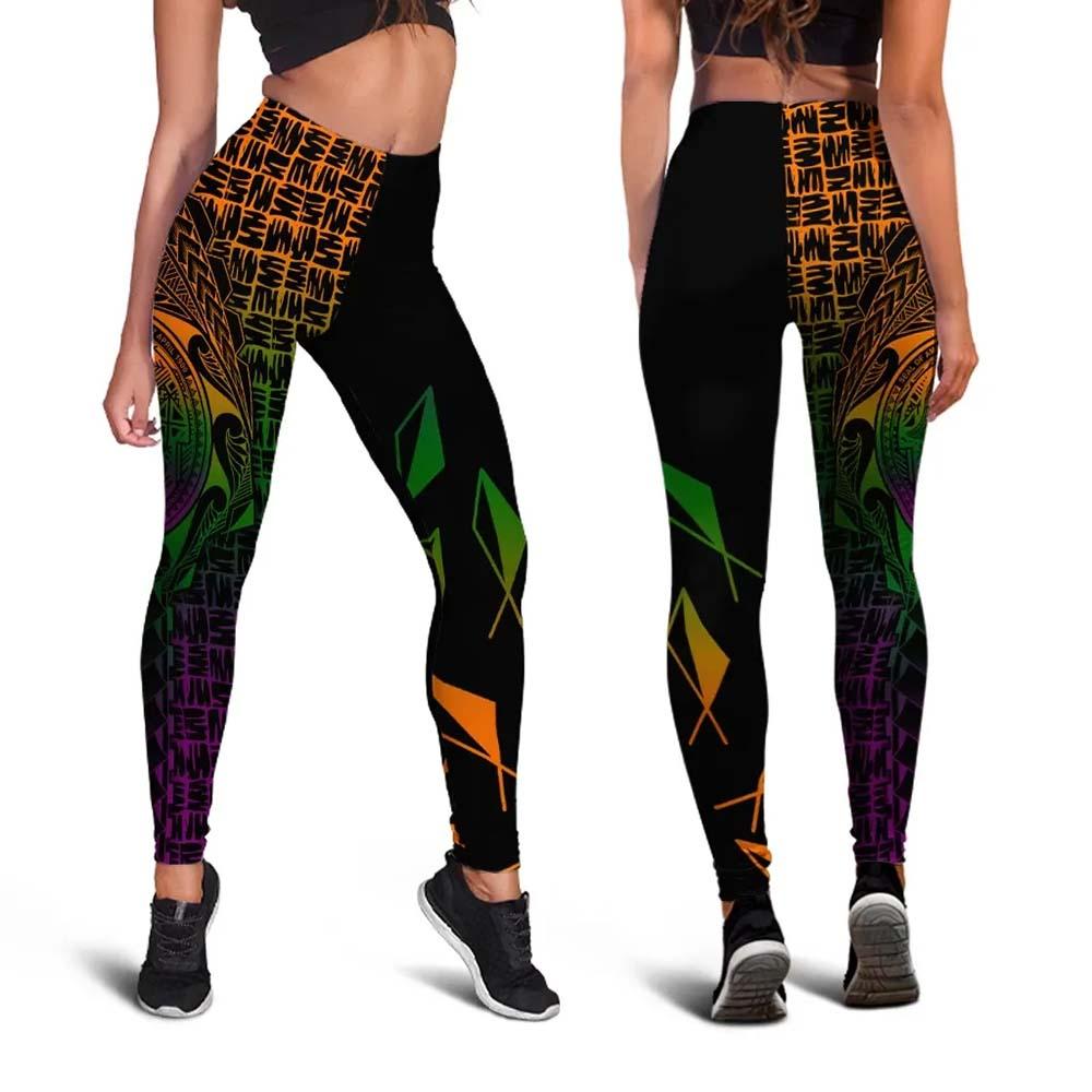 American Samoa Legging - AS Seal Rocket Style