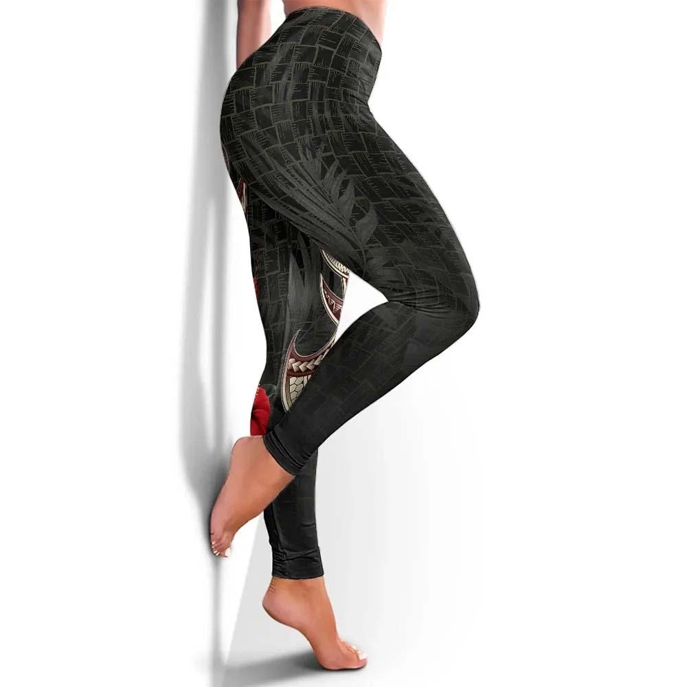 American Samoa Legging - Polynesian Tribal Vintage Style