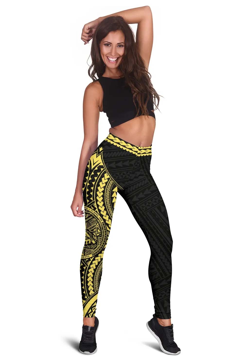 American Samoa Legging - Tattoo