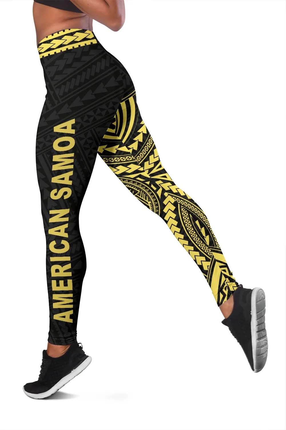 American Samoa Legging - Tattoo