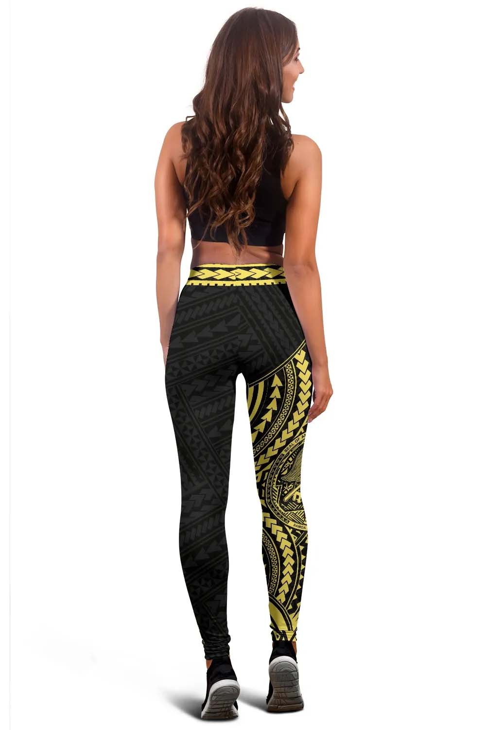 American Samoa Legging - Tattoo