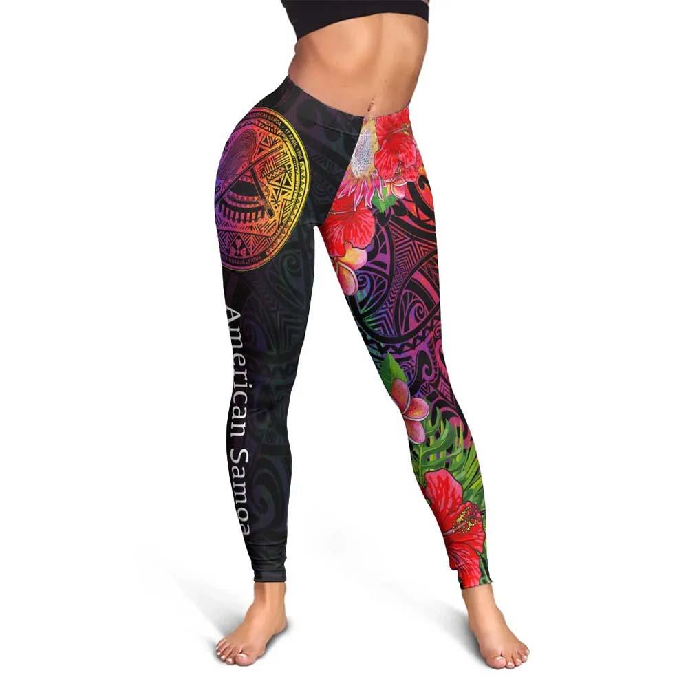 American Samoa Legging - Tropical Hippie Style