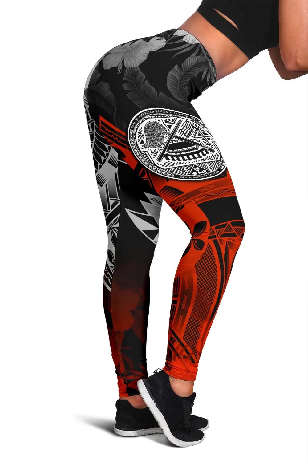 American Samoa Legging - Vintage Polynesian Style