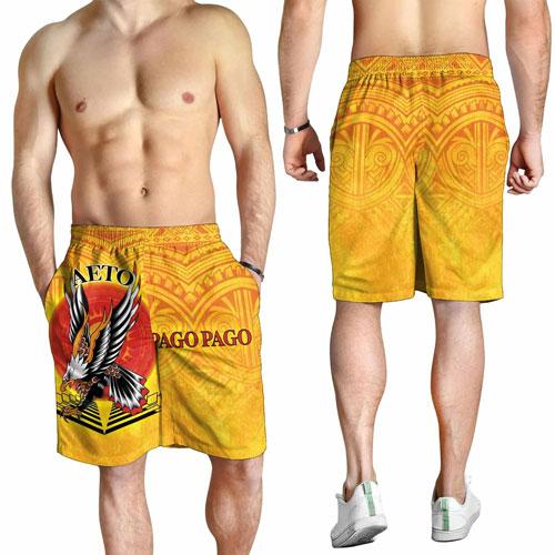 American Samoa Men Shorts - Pago Pago Aeto (Ver 2)
