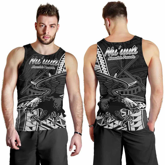 American Samoa Men Tank Top - Nu'uuli Polynesian Patterns
