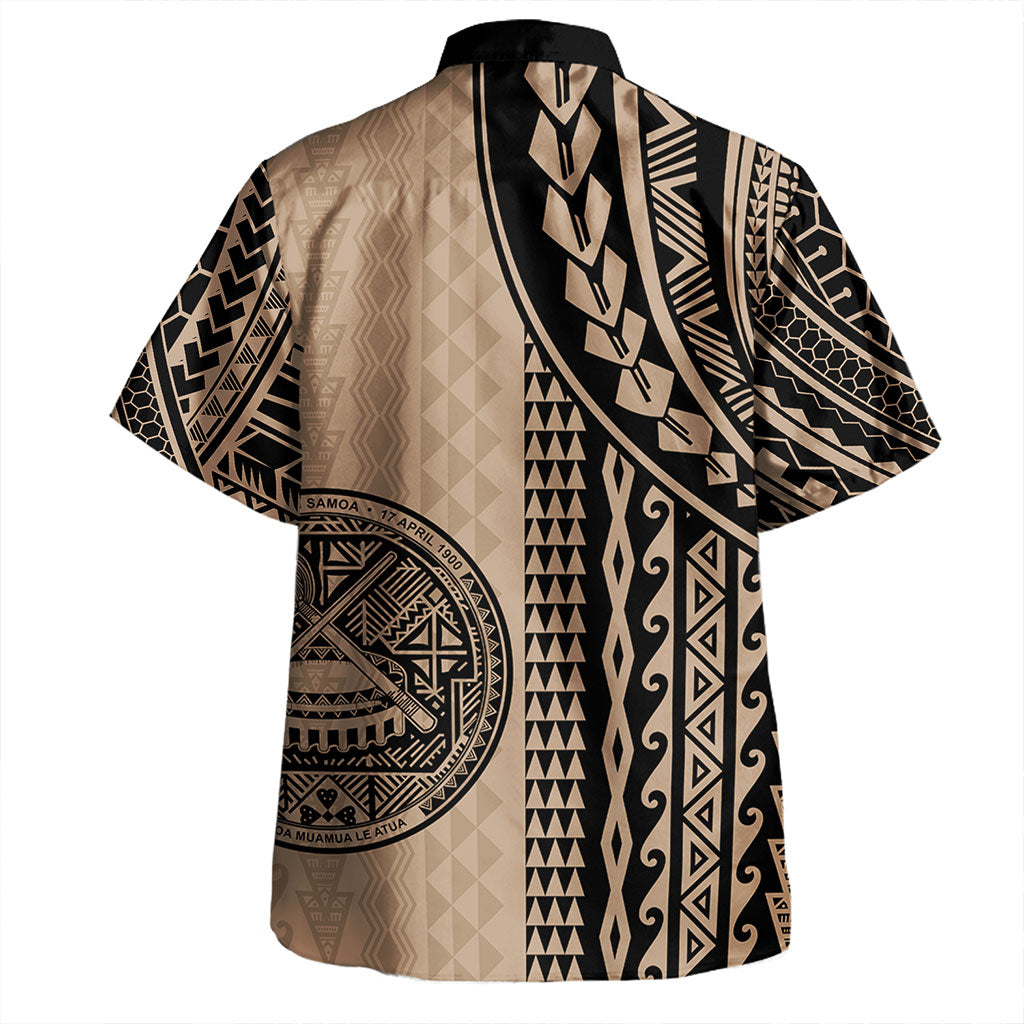 American Samoa Hawaiian Shirt Polynesian Tattoo