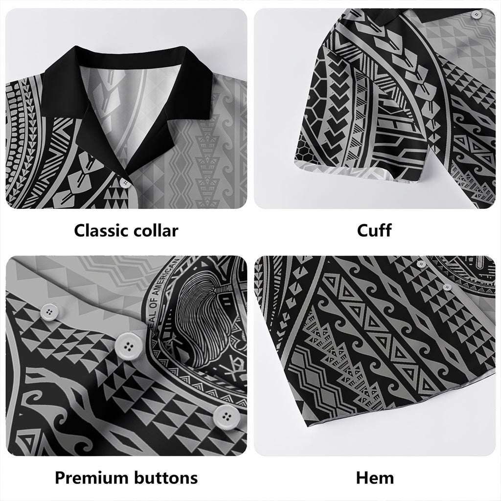 American Samoa Hawaiian Shirt Polynesian Tattoo
