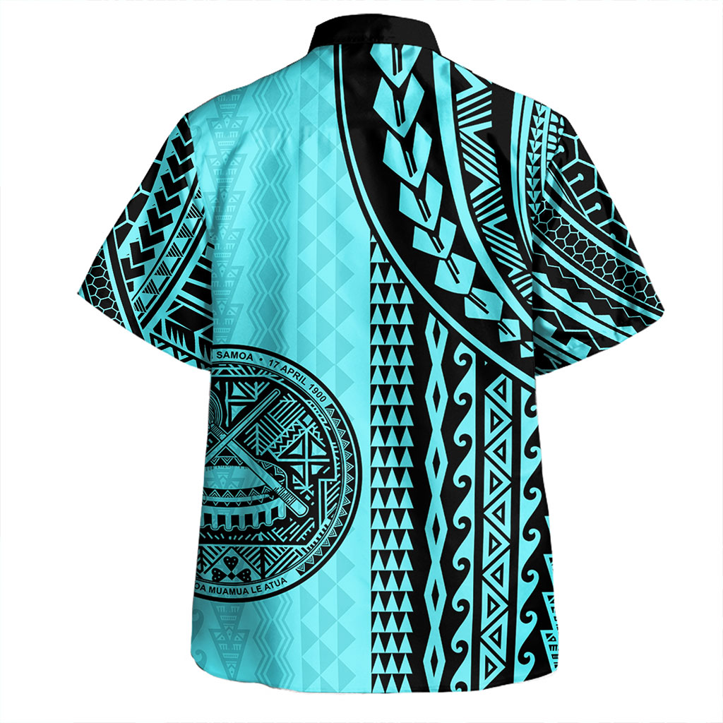American Samoa Hawaiian Shirt Polynesian Tattoo