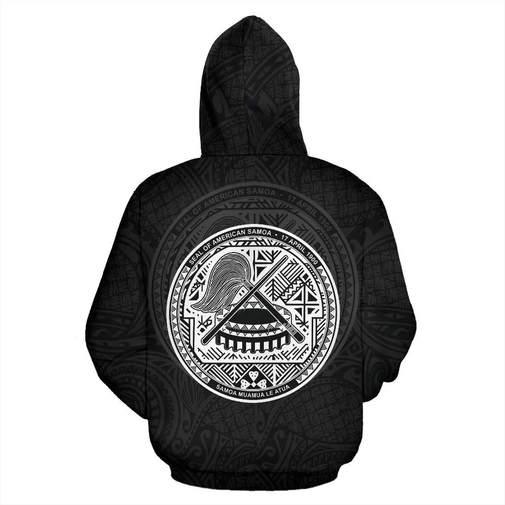 American Samoa Polynesian Hoodie - Samoan Warrior