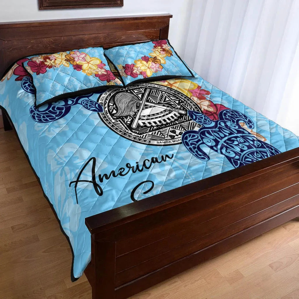 American Samoa Quilt Bed Set - Tropical Style