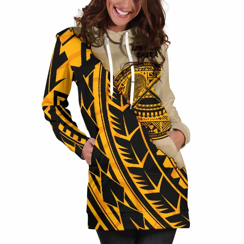 American Samoa Hoodie Dress - Polynesian Wild Style