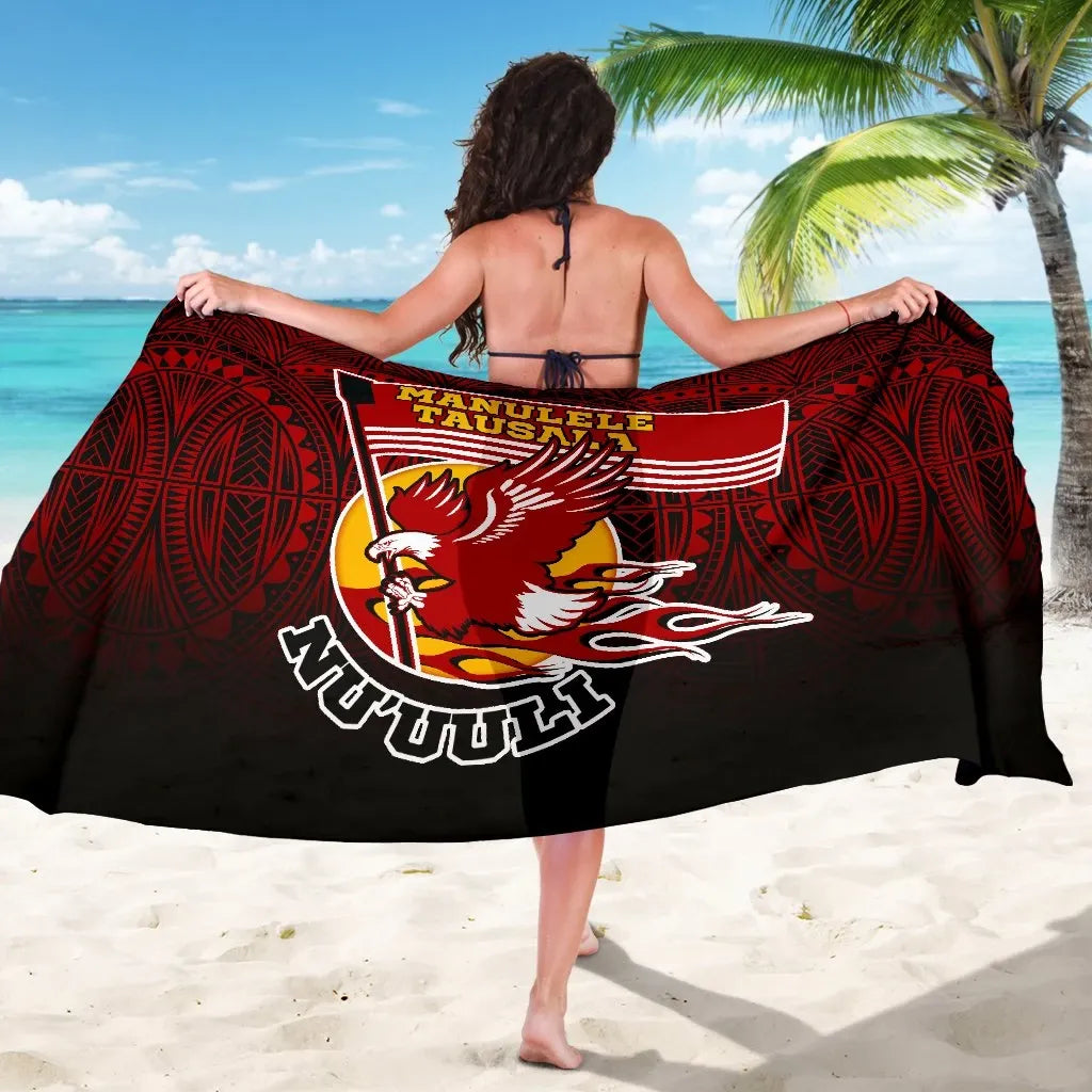 American Samoa Sarong - Manulele Tausala Nuuuli (Ver 2)